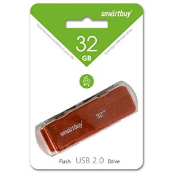 USB флэшка 32GB Smart Buy Dock Red (R 15Mb/s, W 5Mb/s) SB32GBDK-R - фото 8768