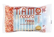 Губка для тела TIAMO Natura ОРИГИНАЛ, целлюлоза+массаж  (30)  /7709/