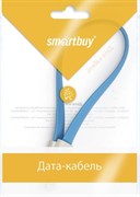 Кабель SmartBuy USB - 8pin для Apple 0.2м магнитный голубой (А-112)