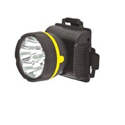 Фонарь налобн.909 LED5 черный  5св. 1режим  Ultra Flash /3хR6