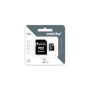 Карта памяти Micro SD 2GB Smart Buy (без адаптера)